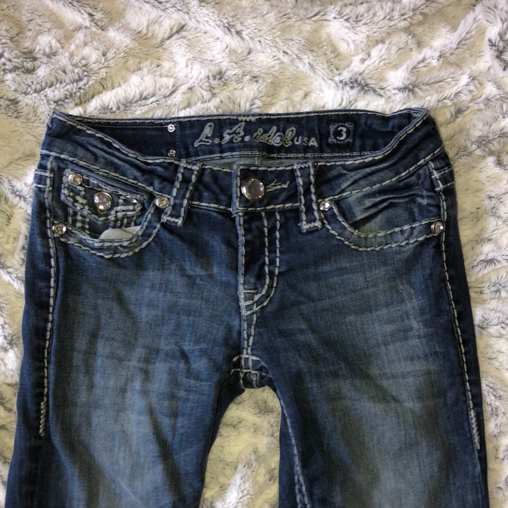 LA idol USA jeans